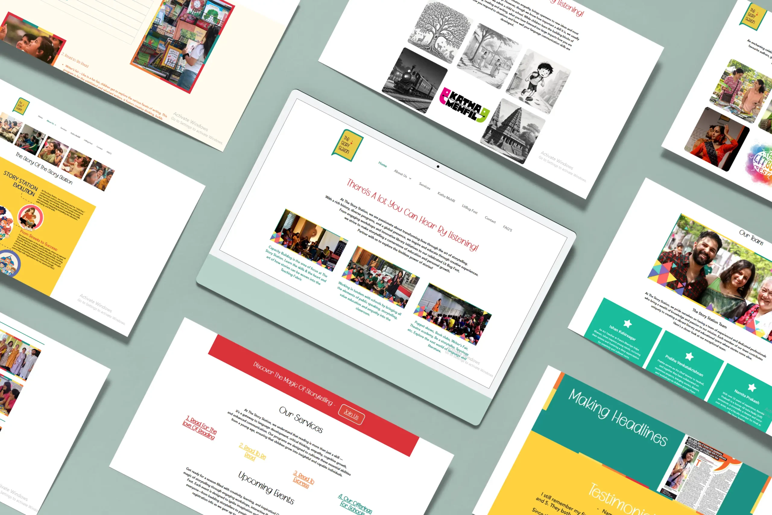 tss web mockup